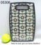 Imagen de TABLA DE PICAR GRIS CON FLORES 30X20CM 8.25